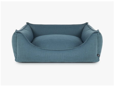 Hundebett Dreamcollection Struqturo 70x50 cm türkis